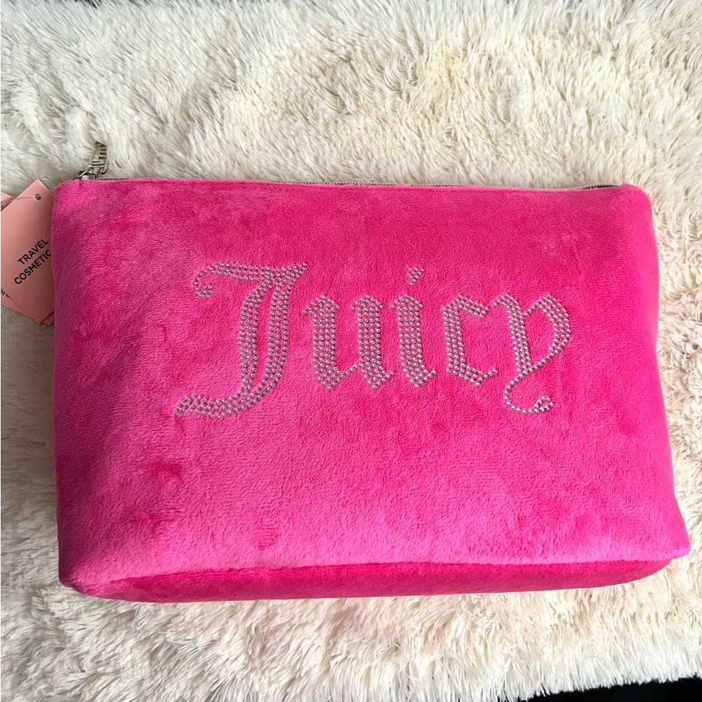 Juicy Couture travel cosmetic pouch
